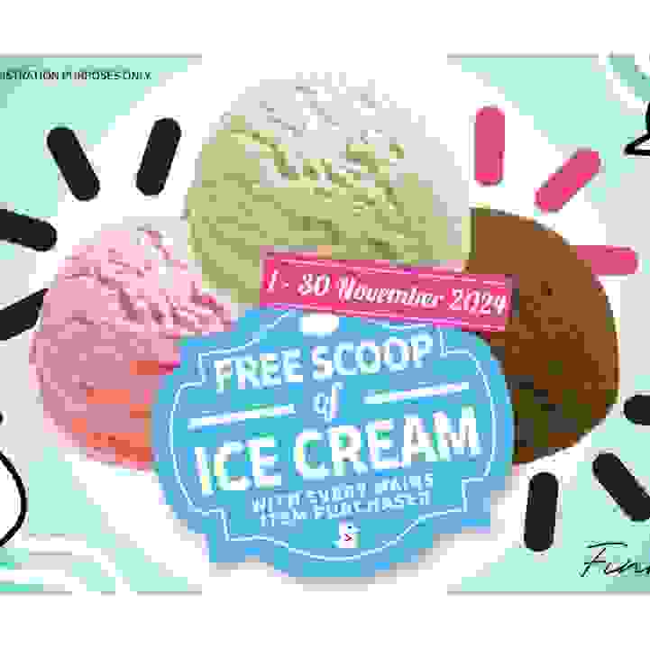 Finnwood free ice cream promotion