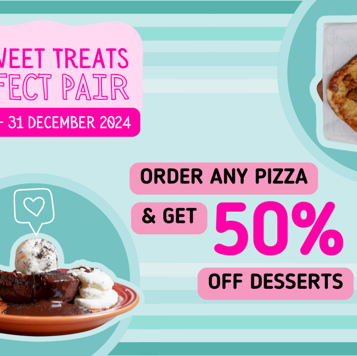 Pizza &amp; Sweet Treats: The Perfect Pair