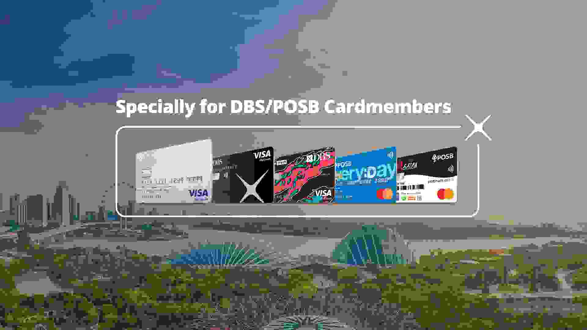 15% off Friends of the Gardens membership only with DBS/POSB Credit and Debit Cards!