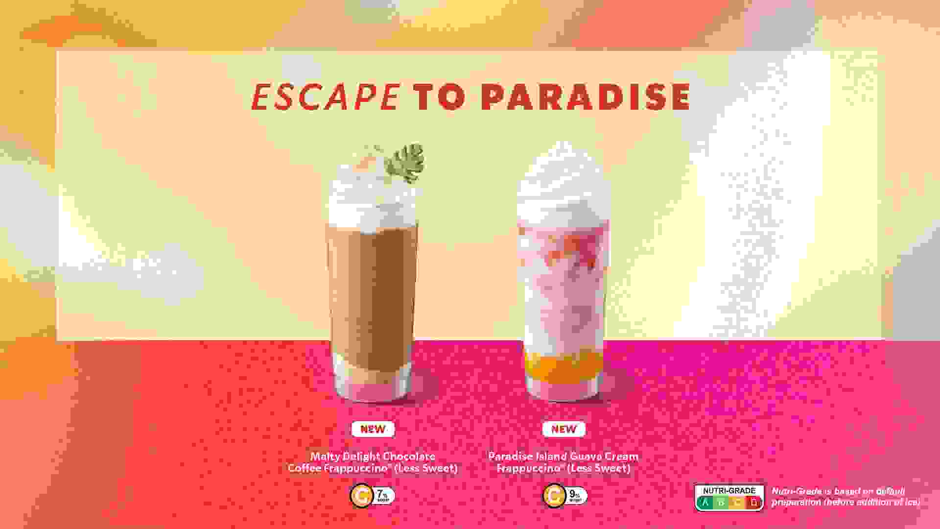 Starbucks&reg; Escape to Paradise Promotion