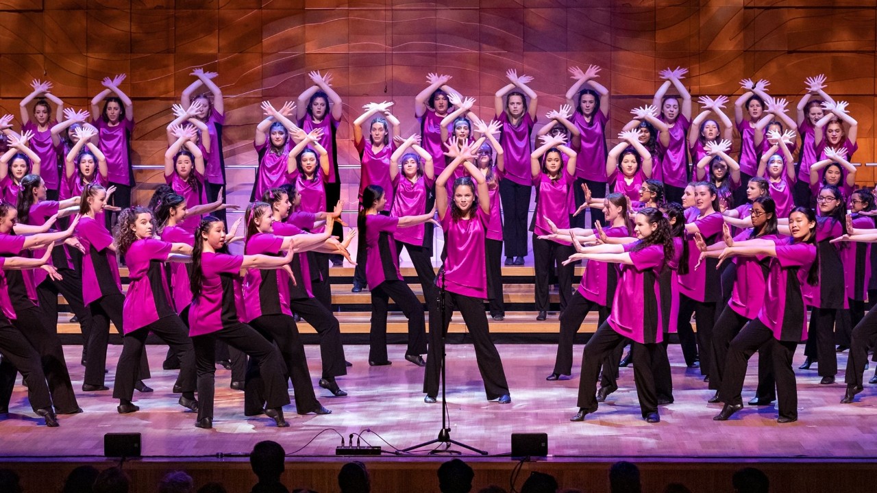 Australian Girls Choir on tour