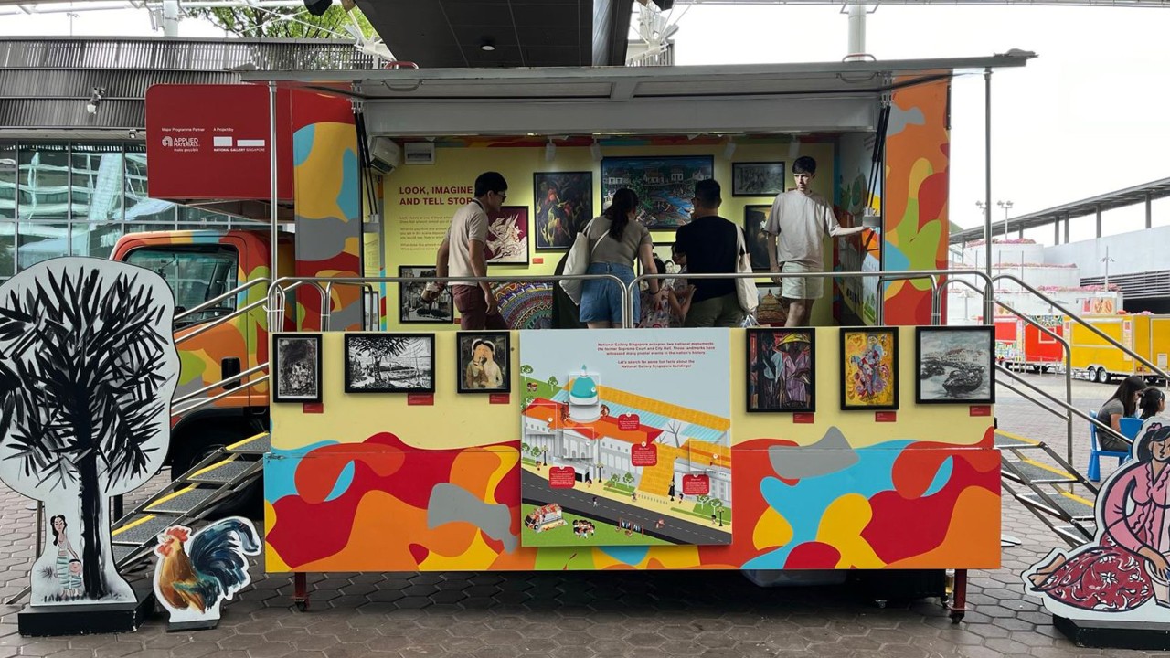 The Roving Art Truck by National Gallery Singapore